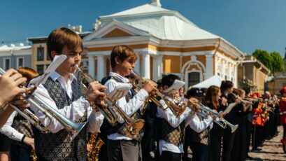 Парад детско-юношеских духовых оркестров