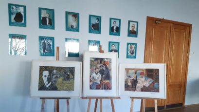 Выставка учащихся художественного отделения «Мои соотечественники»